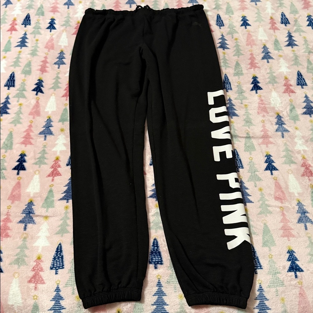 PINK Victoria's Secret women’s lounge pants, - Black and White